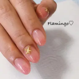 シンプル／オフィス🌸ラメグラデーション