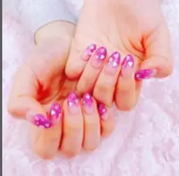 【OPEN記念価格】HANDラメグラデーション ストーン4粒 60分4980円