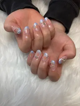 持ち込みデザインアートやり放題パーツ付け放題💅💛