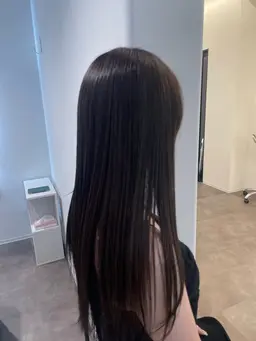 透明感カラー【ワンカラー】＋ブレンドトリートメント