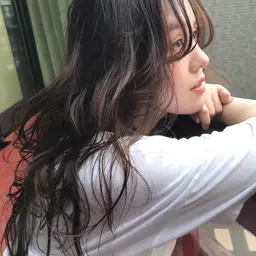 ミニモ限定価格🧡カット+カラー❤️ブリーチなし透明感カラー💕ドライカット+カラー+うる艶トリートメント(白髪染可)