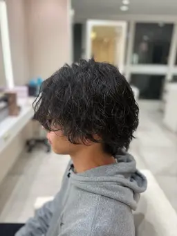 (メンズ限定)カット+パーマ+トリートメント