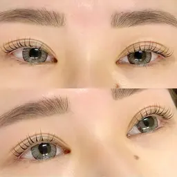 まつげパーマ《美容液コーディング剤仕上げ》