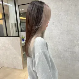 𐒨さりげなくお洒落に👒💚𐒧インナーカラー/イヤリングカラー