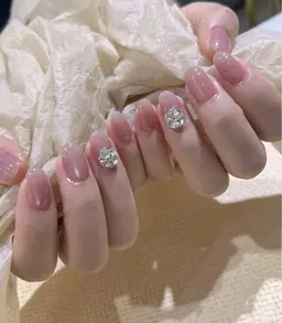 【オフ無料】マグネット💅🏻+パーツ2個付き💎