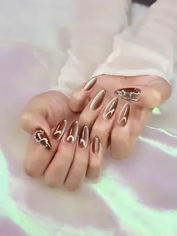 ミニモ​〜​12月まで期間限定！マグネット/ミラー/フラッシュ(ワンカラーorグラデ)※他店ジェルオフ無料💜