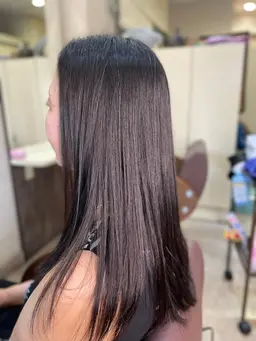 【ご新規限定！】🍀お試し価格🍀中性域でかけるなめらか質感ストレートパーマ+似合わせデザインカット