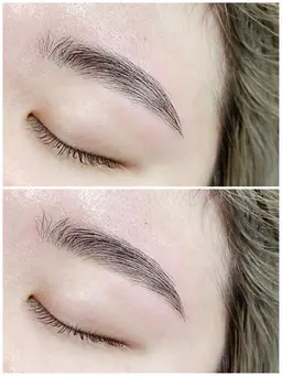 🌿アイブロウスタイリング(Wax +毛流れ矯正パーマ)🌿⚠️所要時間120分