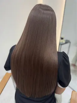 【期間限定】前髪カット×カラーリタッチ(2cm)×3stepトリートメント　フルカラー＋2000円