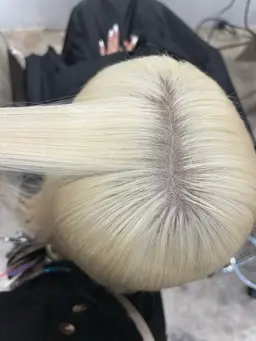 ハイトーン🌟ブリーチリタッチのみ🧡ྀི🩷ྀི抜きっぱなしブロンド💛