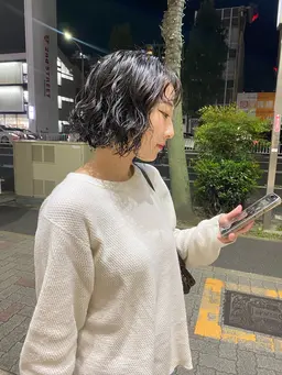 【ミニモ学割|学生大歓迎】レディースパーマ モデル🌀70%OFF