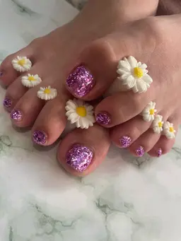 フットネイルワンカラー