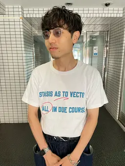 カット＋パーマ＋ダメージ補修トリートメント＋炭酸スパ