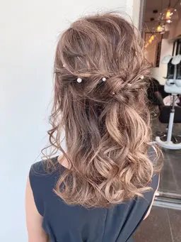 【ヘアセット】イベントや結婚式に💕クーポン🎀ヘアセット得意なのでお任せください！💕