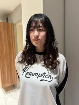 ⚠️リクエスト予約限定【ロング、ミディアム限定】カット➕パーマ