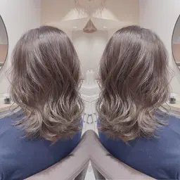 コテ巻き風デジタルパーマ＋カット＋ケアトリートメント