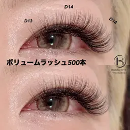 LEDボリュームラッシュ500本🍀︎(オフあり可)オフ込み