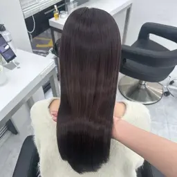 【大人気髪質改善トリートメント♡】艶カラー+髪質改善トリートメント+炭酸スパ🫧