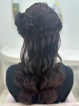 🌻🌟クリエイティブヘアセット🌟🌻結婚式 お呼ばれ 推し活 ライブ等💛
