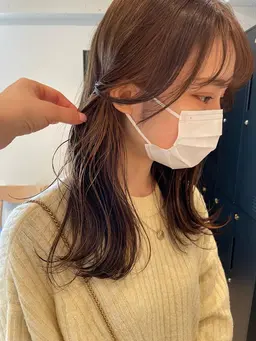 🌻新規限定クーポン🌻ブリーチ込み💡ハイライトカラーorイヤリングカラーorバングカラーorインナーカラー