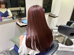 カット➕縮毛矯正➕透明感カラー➕トリートメント