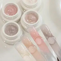 ソフトジェル付替+グラデーション