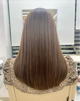 【髪質改善】カット+縮毛矯正+Aujua4stepトリートメント🫧