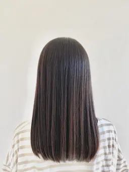 🤍うるつやのまとまる髪に🤍縮毛矯正🤍