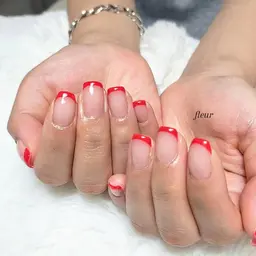 グラデーション/フレンチ2色まで　初回オフ無料(スカルプ別)