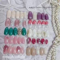 季節シンプルキャンペーンデザイン