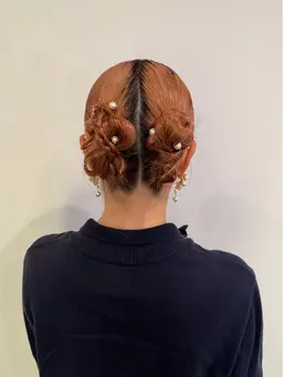 【高校生卒業式限定🌸】ヘアアレンジ（早朝ok /お友達とペアok♡）