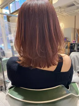 🍇小顔カット＋色持ちカラー＋艶トリートメント🍇