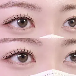 眉毛(間引き込)&まつ毛パーマ¥12,100→¥8,980デザイン変更可