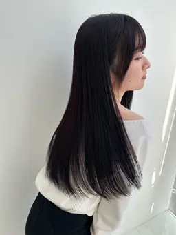 似合わせカット➕透明感カラー➕アローブトリートメント