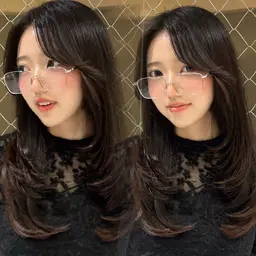 【期間限定】似合わせカット+カラー+Aujua3step+超音波【ロング料金×/韓国ヘア/レイヤー/艶髪】