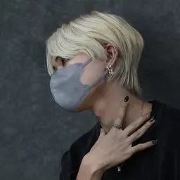 【🎗️垢抜けハイトーン🎗️】デザインカット＋ブリーチ1回＋カラー［メンズ/ハイトーン］