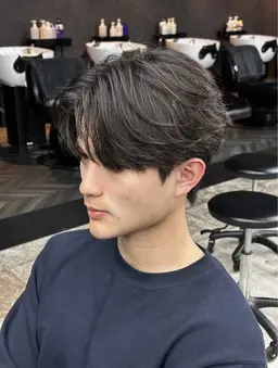 【30歳以下限定】センターパートモデル