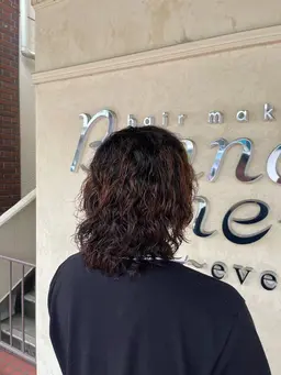 メンズカット＋パーマ