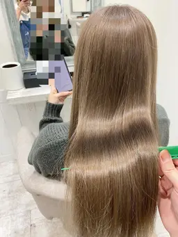 似合わせカット+イルミナカラー+TOKIO 5step premium Tr