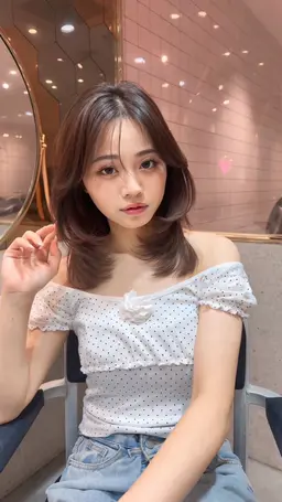 韓国風似合わせカット＋✨話題の髪質改善超音波アイロントリートメント✨🤍