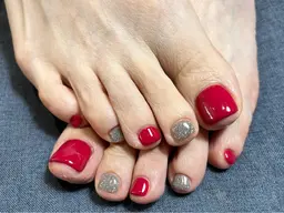 フット（フットバス込）[ワンカラーorラメグラ]