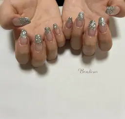 オフ込みラメグラデーション