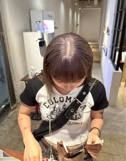 〈 限定クーポン🆕🫶🏻〉U24 ケアブリーチ(1回)＋カラー＋濃縮3倍トリートメント💕　〈ロング料金あり〉