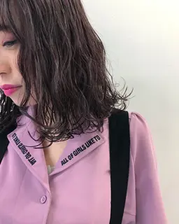 カット & パーマ & 内部補修トリートメント