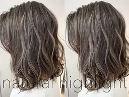 女性stylistが担当🎀カット➕ハイライト✨ブリーチ込み➕1stepトリートメント🩵¥17600