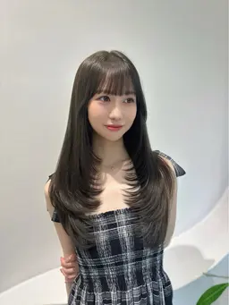 【 ミニモ限定✨️特別価格 】 レイヤーカット+髪質改善カラー