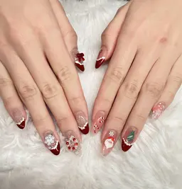 【長さだし可】パーツつけ放題💕可愛いキャラクター😍