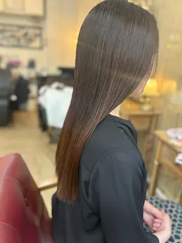 傷まない縮毛矯正✨髪質改善酸性ストレート(カット込み)