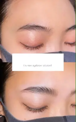 【美眉WAX脱毛＆メイク込】最新☆ハリウッドブロウリフト(眉毛パーマ)