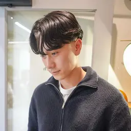 カット＋メンズナチュラル縮毛矯正